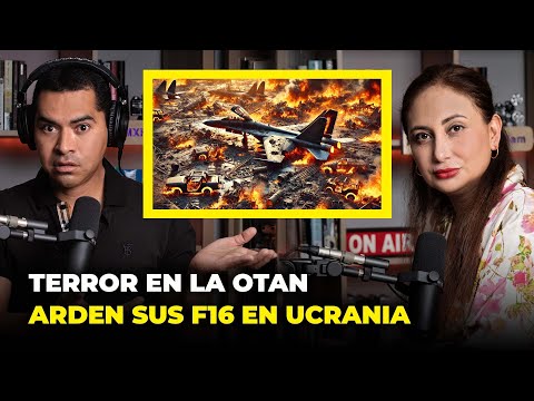 TERROR EN LA OTAN: Arden Sus F-16 en Aeródromo Ucraniano  Programa Completo Sept 27