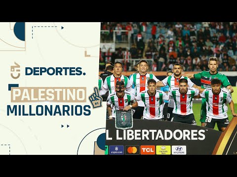 PALESTINO VS MILLONARIOS  EN VIVO  Copa Conmebol Libertadores ?