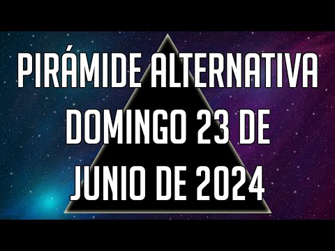 Pirámide Alternativa para el Domingo 23 de Junio de 2024 - Lotería de Panamá