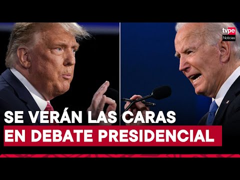Biden vs. Trump: esta noche se realiza el primer debate presidencial en Estados Unidos