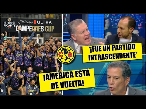 AMÉRICA CORONÓ la CAMPEONES CUP. Peláez descartó que sea 'COPITA SIN IMPORTANCIA' | Futbol Picante