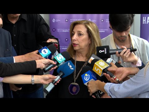 Declaraciones de la directora de Inmujeres, Mónica Bottero