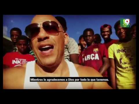 Vin Diesel en la Romana por que le encanta República Dominicana - Con Los Famosos