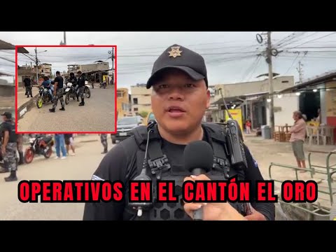 Policía Nacional realiza operativos de control en el cantón El Oro