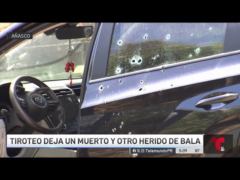 Extenso tiroteo: asesinan a joven enmascarado en Añasco