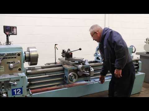 17"/26" X 80" TOOLMEX-ANDRYCHOW GAP BED LATHE MODEL: TUG-40, S/N: 0684-5458, NEW: 1984