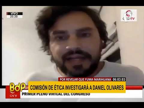 Comisión de Ética podría suspender a Olivares por consumo de marihuana