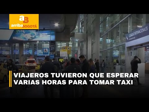 Decenas de pasajeros afectados por las protestas de taxistas en el aeropuerto | CityTv