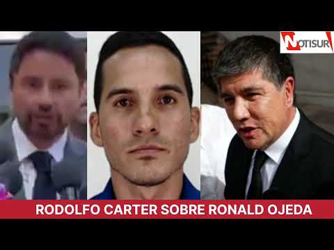 Rodolfo Carter critica al Gobierno por caso de Ronald Ojeda