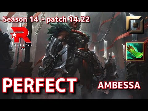 【KRサーバー/GM】KT PerfecT アンベッサ(Ambessa) VS マオカイ(Maokai) TOP - Patch14.22 KR Ranked【LoL】