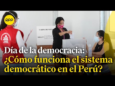 Se celebra el 'Día internacional de la Democracia' y Paolo Sosa analiza el sistema en el Perú