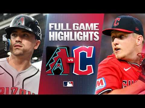 애리조나 다이아몬드백스 vs 클리블랜드 가디언스: 공식 풀 경기 하이라이트 (8월 1) | 2026 MLB 시즌