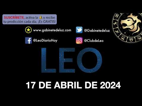 Horóscopo Diario - Leo - 17 de Abril de 2024.