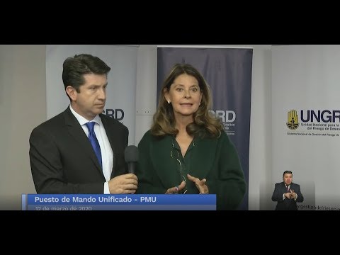 Declaratoria de la emergencia sanitaria para controlar pandemia del coronavirus (Con señas)