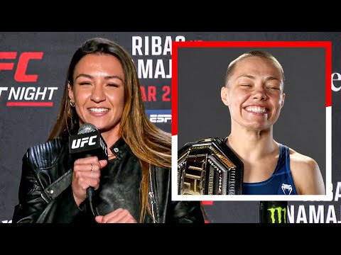 Amanda Ribas ‘If You Want To Be A Legend, You Have To Beat a Legend’ | UFC Vegas 89