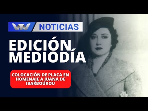 Edición Mediodía 08/03 | Colocación de placa en homenaje a Juana de Ibarbourou