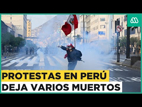 Las violentas protestas en Perú ya dejan varios  fallecidos
