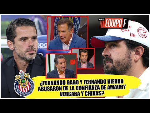 NOVELA LLEGÓ A SU FIN. Estallan por ABUSO de Gago y Hierro hacia las CHIVAS y AMAURY | Equipo F