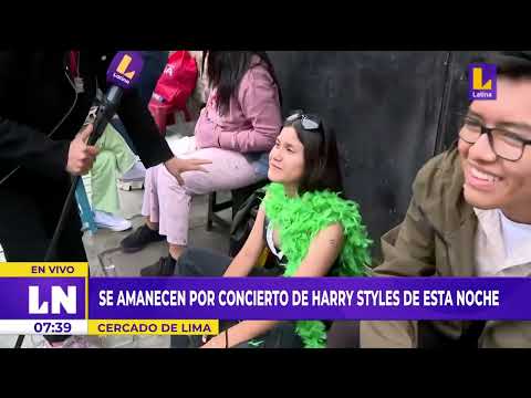 Harry Styles en Lima: fans se amanecen formando largas cola para el concierto en el Estadio Nacional