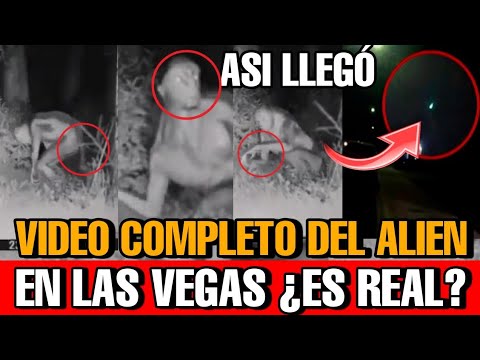 Graban supuestos alien en Las Vegas VIDEO COMPLETO del EXTRATERRESTRE en las vegas  NEVADAS | OVNIS