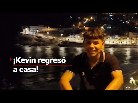 KEVIN REGRESA A CASA | El joven es hallado con vida