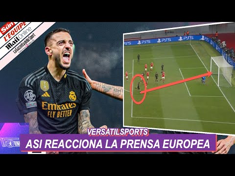 ASI REACCIONA PRENSA EUROPEA a VICTORIA de REAL MADRID Unión Berlín vs Real Madrid