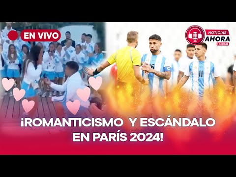 Argentina vs Marruecos y PROPUESTA de MATRIMONIO en París 2024 | TVPerú Noticias EN VIVO