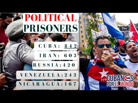 Cuba es el país con más presos políticos y los números siguen creciendo
