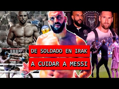 La increíble HISTORIA del GUARDAESPALDAS de MESSI en INTER MIAMI, de soldado en IRAK a cuidar a LEO