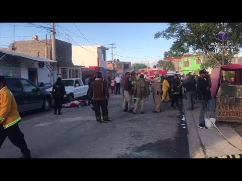 Tres muertos y seis heridos deja presunto motín e incendio en anexo del fraccionamiento El Palmar.