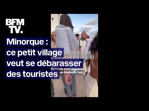 Espagne: les habitants d'un village de Minorque veulent y interdire l'accès aux touristes