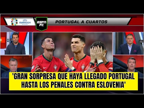 PORTUGAL ganó en penales, avanzó a cuartos de final y CRISTIANO lágrimas por penal fallado | ESPN FC