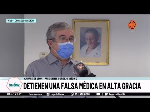 Detienen a una falsa médica en Alta Gracia