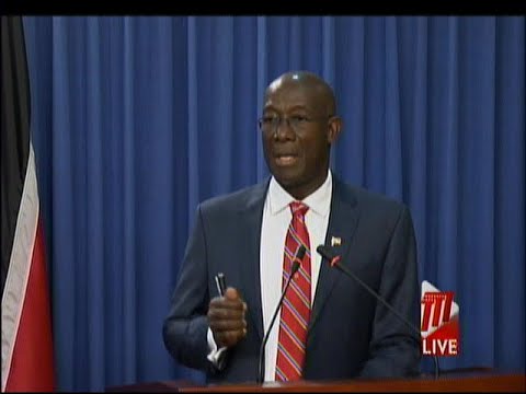 Prime Minister Dr. Keith Rowley’s Media Conference on COVID-19 – Wednesday August 5th 2020