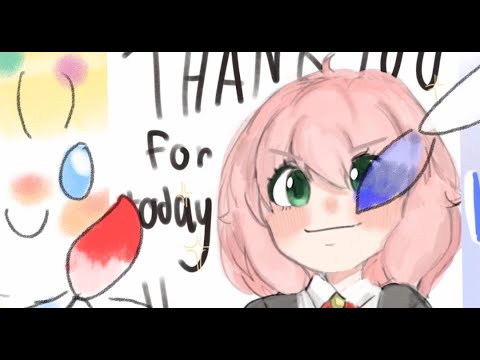 [SPEEDPAINT]ANYAFROMSPYFAM