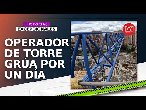 ¿Cómo es trabajar a más de 50 metros de altura?: un día como operador de torre grúa