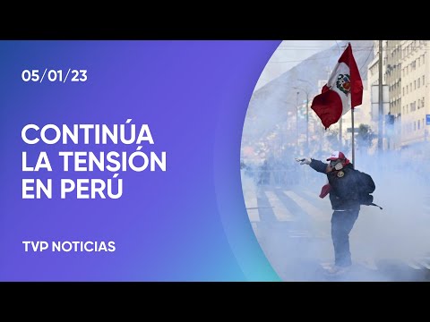 Continúan las movilizaciones contra el Gobierno de Perú