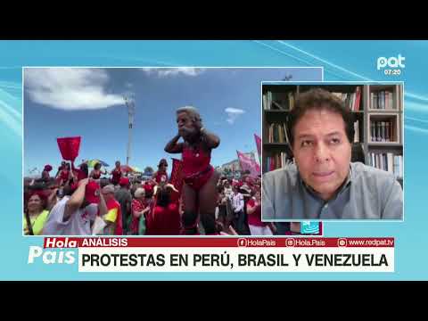 PROTESTAS EN PERÚ, BRASIL Y VENEZUELA