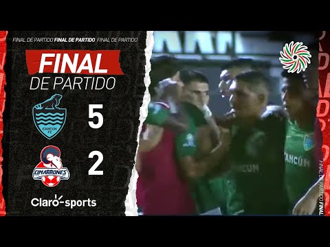 Cancún FC (5-2) Cimarrones | Resumen Final | Liga Expansión | Apertura 2023 | Jornada 10