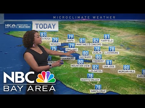 Bay Area forecast: Heating up today