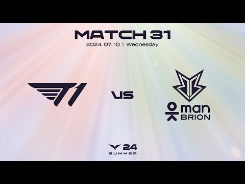 T1 vs. BRO | 매치31 하이라이트 | 07.10 | 2024 LCK 서머 스플릿