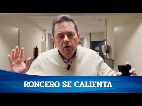 ? RONCERO se CALIENTA antes de EL CLÁSICO | Chiringuito Inside