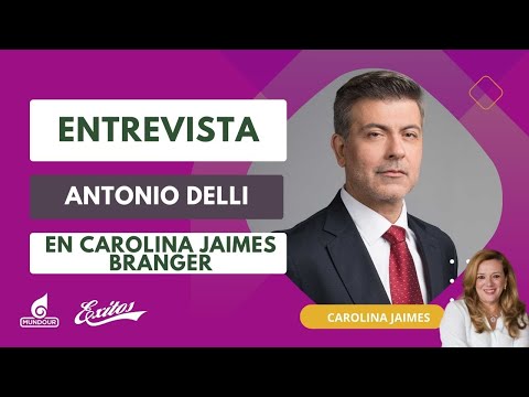 Carolina Jaimes Branger entrevista Antonio Delli