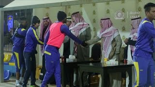 فيديو : نجوم النصر يواصلون الاستعدادات للقاء الهلال