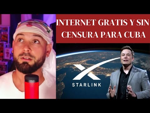 Es POSIBLE AHORA el Internet gratis y sin CENSURA para #cuba  Lo responde Elon Musk?