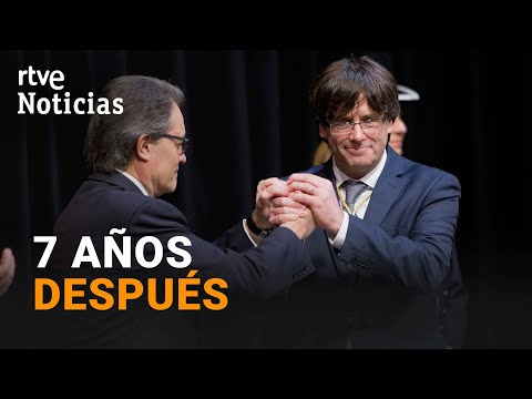 CATALUÑA: ASÍ fueron los ÚLTIMOS AÑOS de PUIGDEMONT como PRESIDENT y FUGITIVO | RTVE Noticias