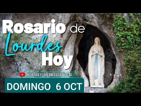 ? ROSARIO DE LOURDES HOY DOMINGO 6 DE OCTUBRE DE 2024. MISTERIOS GLORIOSOS ?