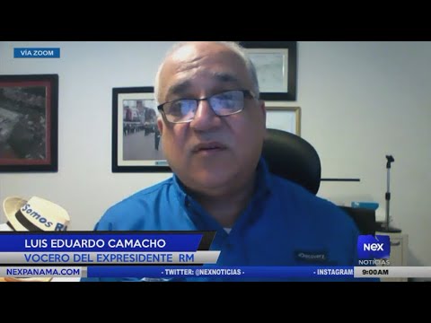 Entrevista a Luis Eduardo Camacho, vocero del expresidente Ricardo Martinelli