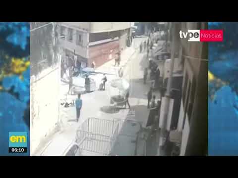 Independencia: estallido de granada frente a mercado deja 4 heridos