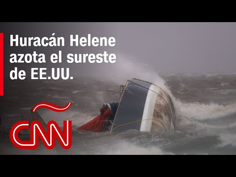 Resumen: Alarma en Florida por el paso de Helene como huracán categoría 4